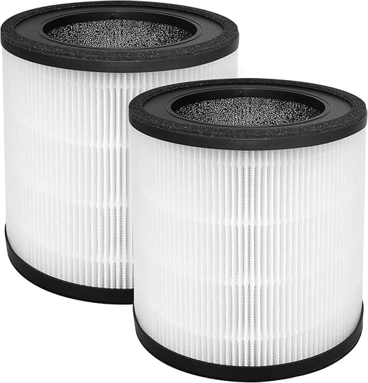 MAF-03 Replacement Filter Compatible with Miko Ibuki L Air purifier MA-03 MA-03CW, 3-Stage Filtration with Activated Carbon, 2 Count