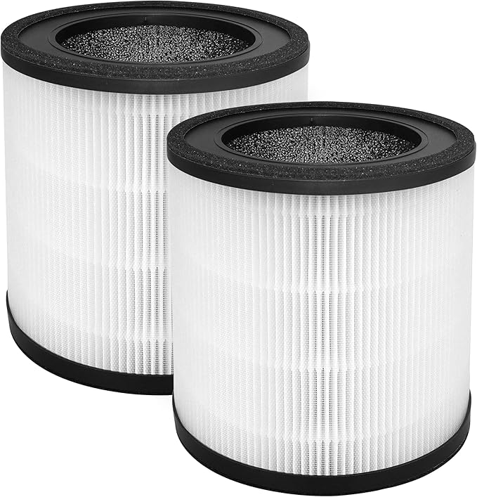 MAF-03 Replacement Filter Compatible with Miko Ibuki L Air purifier MA-03 MA-03CW, 3-Stage Filtration with Activated Carbon, 2 Count