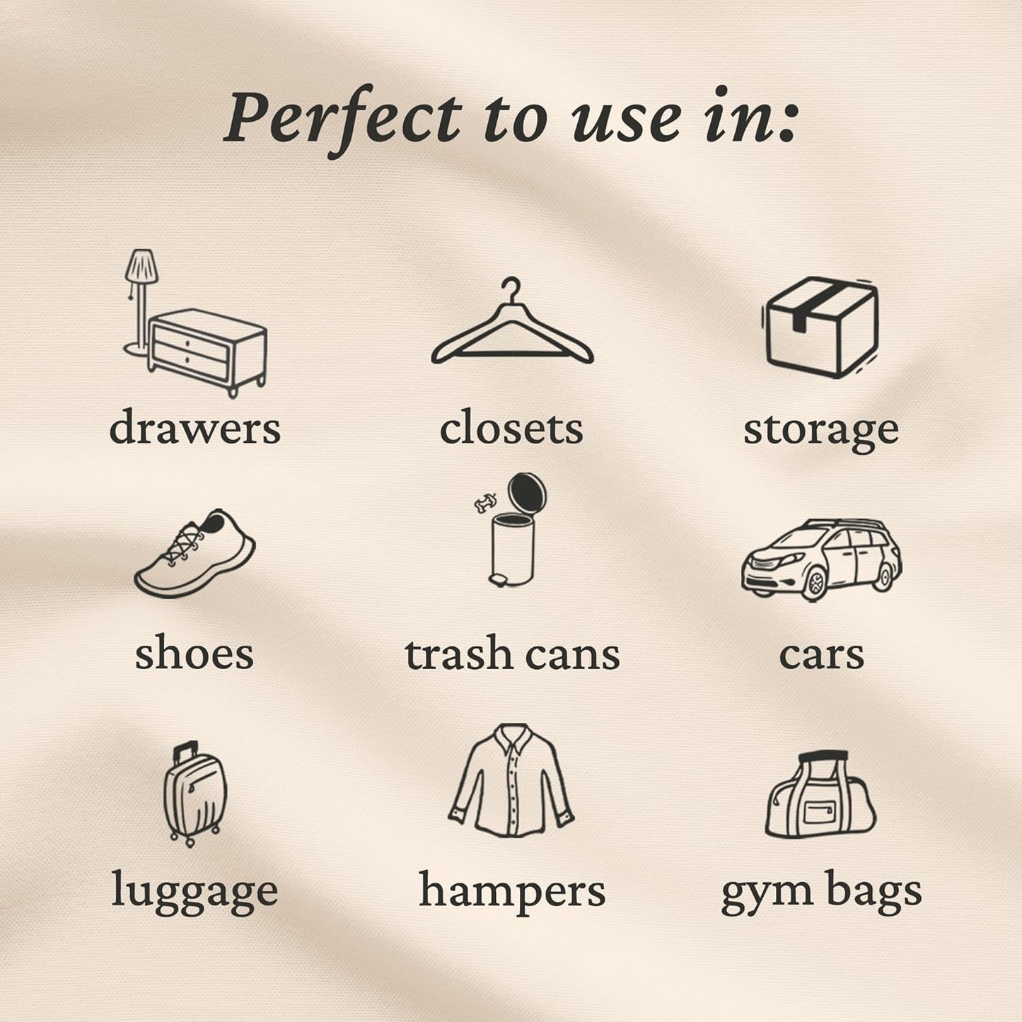 Fresh Wave Orange Odor Eliminating & Deodorizing Packs | Bag of 6