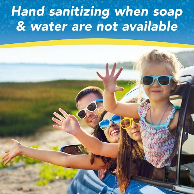 Hand Sanitizer - 400 Antibacterial Hand Wipes, Bulk Size with Lemon Scent in Reusable Dispensing Bucket, 400 Count (Pack of 1)