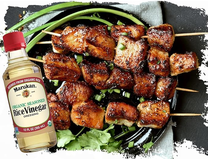 Marukan Organic Seasoned Rice Vinegar Dressing, 1 Gallon (Pack of 2)