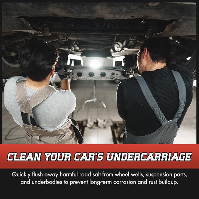 Rust Check Salt Off Wash - Car Salt Remover and Jet Ski Cleaner - Boat Wash and Outboard Motor Flusher - Multi-Surface and Driveway Salt Wash - Exterior Washdown Solution - 128 Fl Oz - Bottle