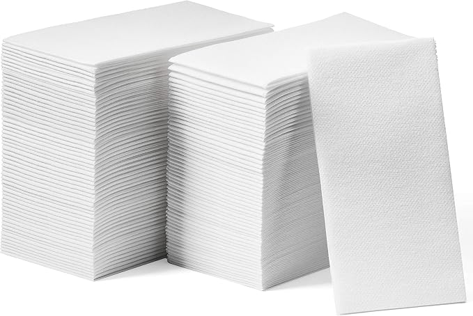 5000-Pack Disposable Guest Towel Paper Napkin - Disposable Cloth-Like Guest Towels - Soft And Absorbent Tissue Paper For Kitchen, Bathroom, Party, Wedding, Or Event