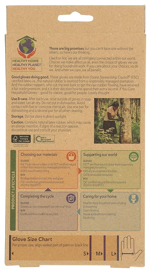 IF YOU CARE Household Gloves - Small 1 Pack(S),Green
