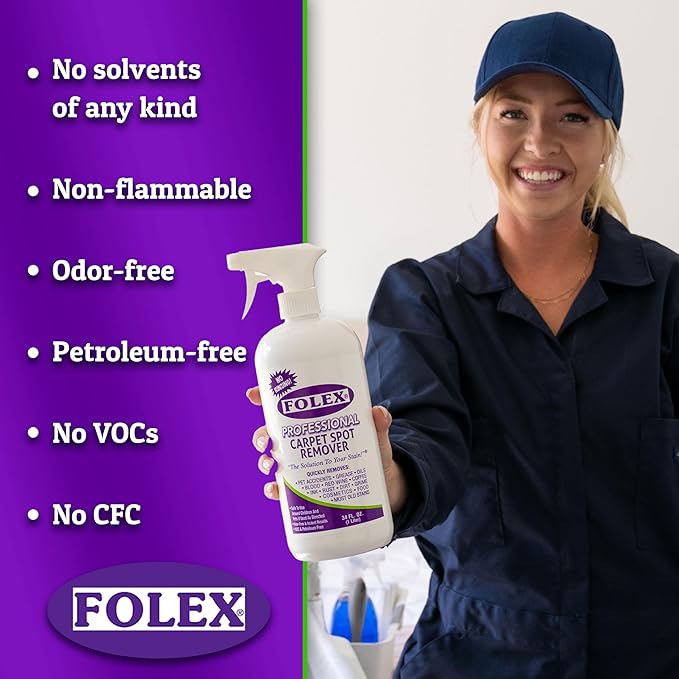FOLEX Professional Carpet Spot Remover, 34oz