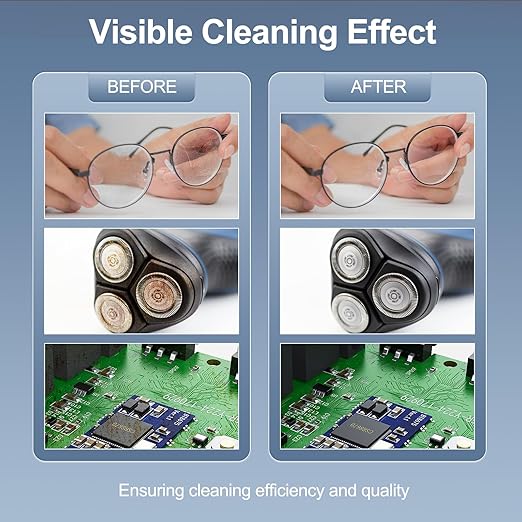 Granbo Ultrasonic Cleaner 6.5L 180W Jewelry Cleaning Ultrasonic Machine 40kHz with Heater Timer and Degassing, 110V Digital Ultrasonic Parts Cleaner for Jewelry Eyeglass Dental Parts Cleaning