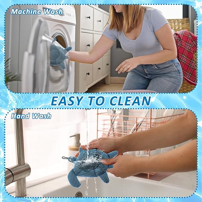 Hot Tub Scum Absorber, 2025 Upgrade Reusable Scum Turtle Hot Tub Absorber Accessories Hot Tub Sponge for Spa & Pool Cleaner, Hot Tub Oil Absorbing Keeps Water Clean