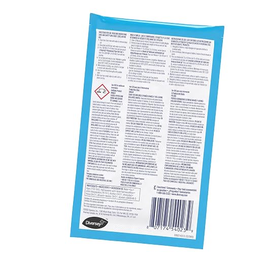 Diversey Break-Up Professional Fryer Boil-Out Cleaner Liquid, Heavy-Duty Food Service Fryer Degreaser, Removes Carbonized Grease, Portion-Control Packets, 2 oz (Case of 36)