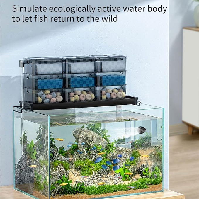 Mini Aquarium Wavemaker 790GPH (3000L/H) Water Circulation Pump, 9W DC 12V with Magnetic DC Power Head, for saltwater tanks up to 18 inches and 10 15 20 gallons