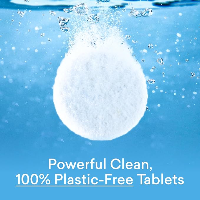 BLUELAND Foaming Hand Soap Refill Tablets, 4-Pack, Garden Blooms Variety Scents, Eco Friendly Cleaning Products, 4 x 9 Fl oz