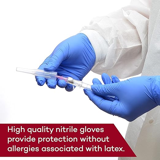 Dealmed Medical Exam Gloves – 2000 Count Medium Nitrile Gloves, Disposable Non-Irritating Latex Free, Multi-Purpose Use for a First Aid Kit and Medical Facilities