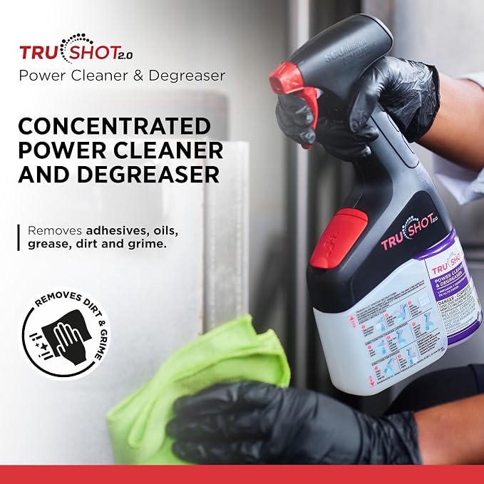 TURSHOT 2.0 POWER CLEANER & DEGREASER 9OZ, 4 PACK