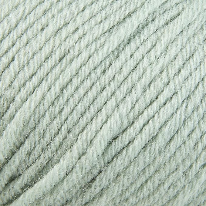 100% Merino Wool Yarn, 6-Ply Luxurious and Soft Yarn for Hand Knitting & Crocheting, 1.76 OZ/50g, 127 yds/116 Meters(Ocean Green, 3 Balls)