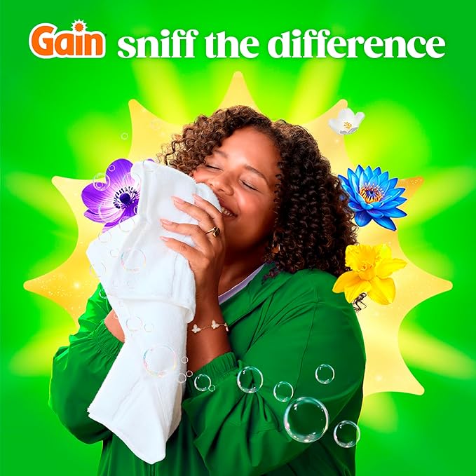 Gain Flings Liquid Washing Detergent Pods, Now with Odor Defense + Color Guard, Original Scent, 4-In-1 Liquid Laundry Detergent Pacs, Clean & Fresh, 112 Count (Packaging May Vary)