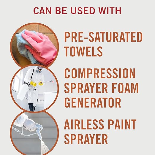 Wall Wash with Biosolv Multipurpose Degreaser for Walls and Smoke Damage Hard Surface Cleaner, 1-Gal Bottle (4 Pack)