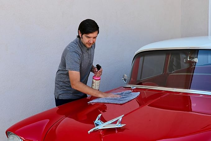 GOLDEN SHINE Quick Shine Instant Detail Spray, 32 Ounce Bottle Cleans and Shines Your Vehicle 10032