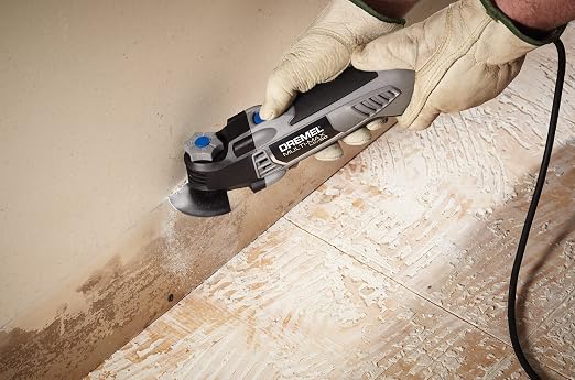 Dremel MM388 13-Piece Oscillating Multi-Tool Accessory Kit, Includes 4 Blades, 9 Wood Sandpaper Sheets, and Reusable Case - Universal Quick- Fit Interface fits Bosch, Makita, Milwaukee, and Rockwell