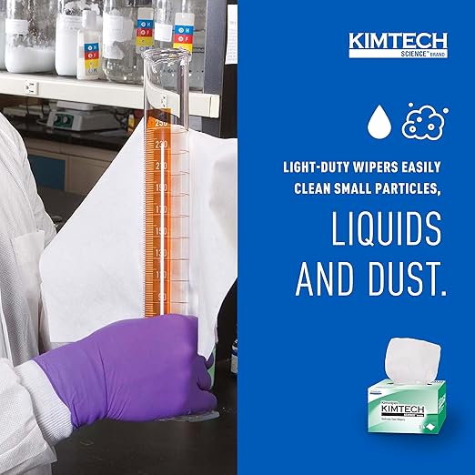 Kimtech Science Kimwipes Delicate Task Wipes (34155), Pop-Up Box, White (60 Boxes of 286 Sheets, 17,160 Sheet Total)