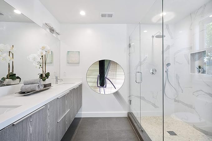 eatelle Shower Door Bottom Seal with Drip Rail for 1/2" (12mm) Thick Glass, 36" Long Sweep - Ultra Clear Polycarbonate
