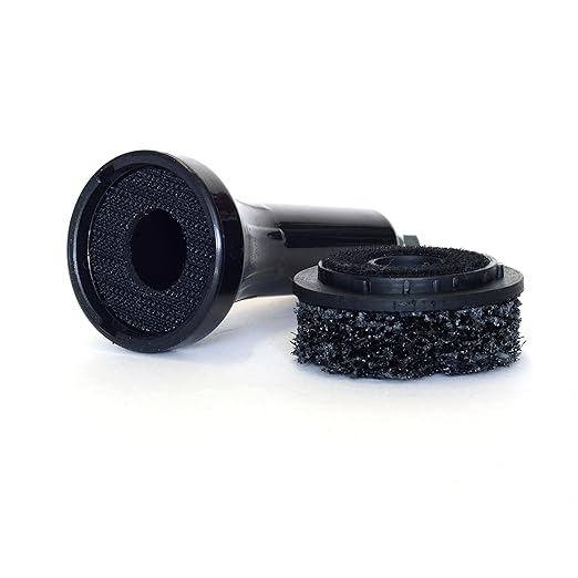 Steelman Hub and Rotor Polishing Kit with Storage Case, Nylon Pads, Fits 3/8 and 1/2-inch Drills, 1/2-inch Impact Wrenches, and Includes a 3/8-inch Adapter for Low-Speed Tire Buffer