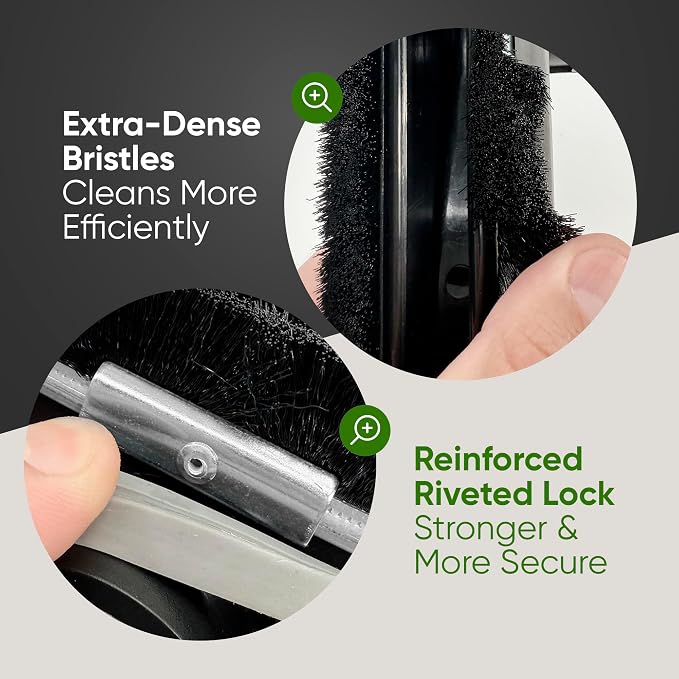 Replacement Floor Tool Compatible with ProTeam Vacuum Backpack and Hoover Vacuum – 14" Hard Surface Brush for Commercial Cleaner – Fits Super Coach Pro, C2401, Shoulder Vac Pro