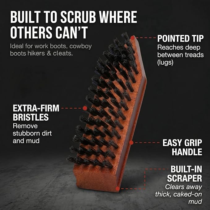 Jobsite Boot Scrubber and Sole Scrubber Bundle