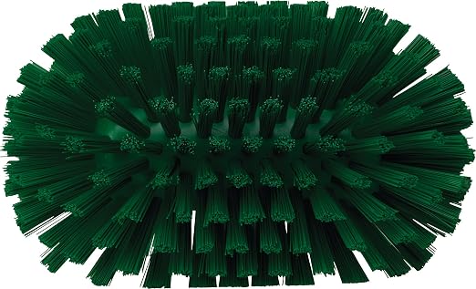 Vikan 70372 Brush,Tank,Stiff,5.5",PP/PBT,Green