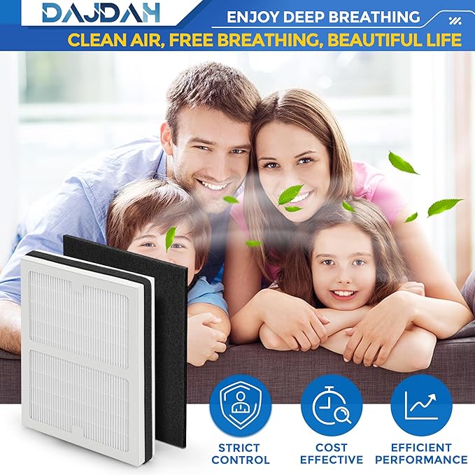 Idylis Air Purifier Replacement Filter A for Idylis Air Purifier AC-2119 IAP-10-100 IAP-10-150 IAPC-40-140 and Filtrete FAP-C01-A with Idylis Filter IAF-H-100A Size A, 4 H13 HEPA & 8 Carbon Pre-filter