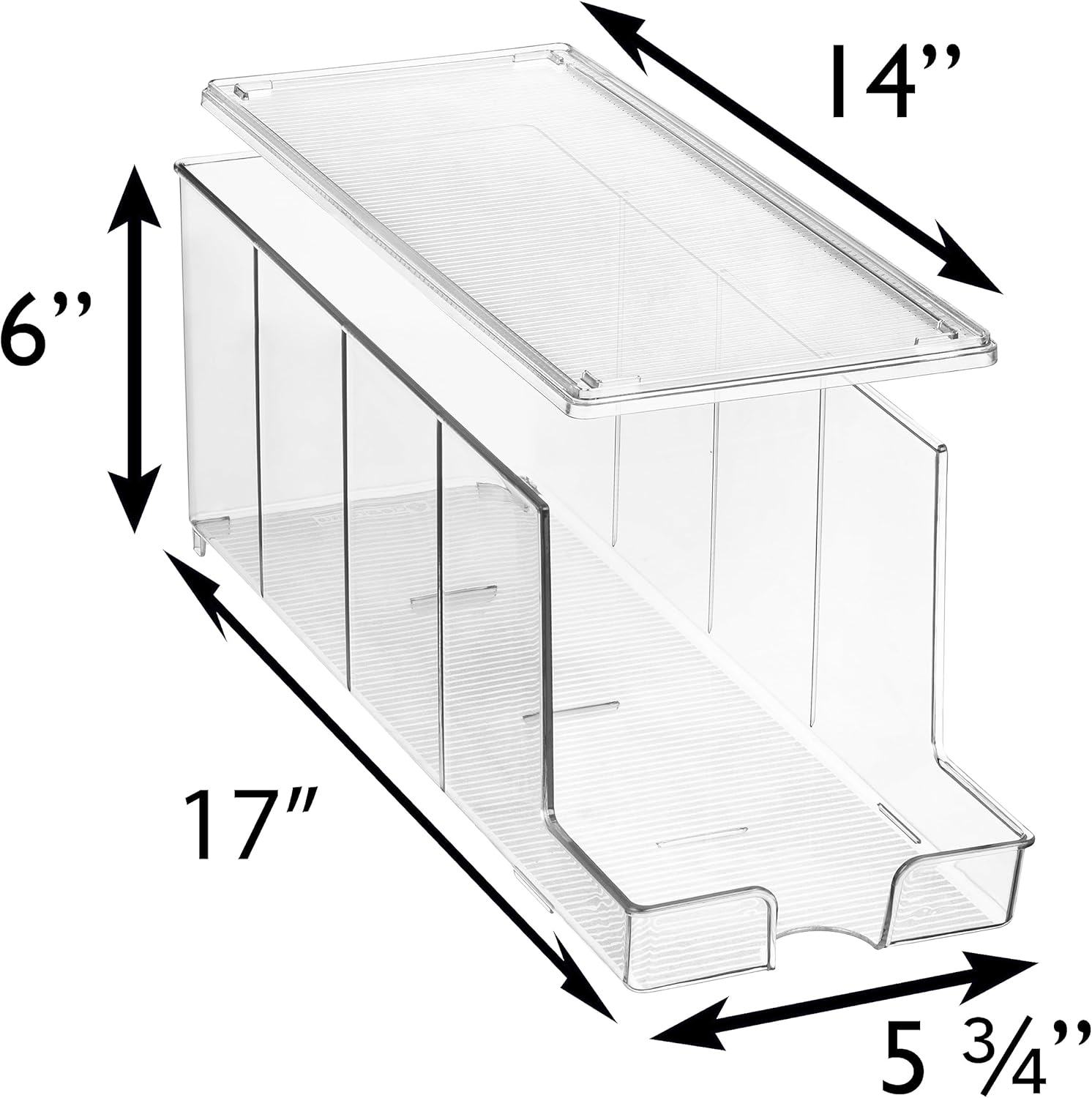 ClearSpace Soda Can Organizer & Dispenser - Thumbnail 4