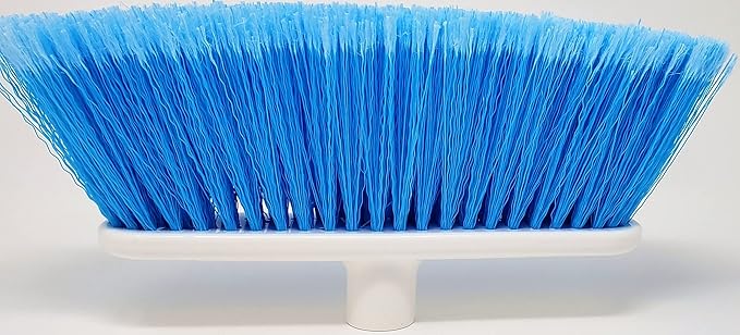 The Original Soft Sweep Magnetic Action Broom Assorted Colors with White Metal Handles (1 Broom)