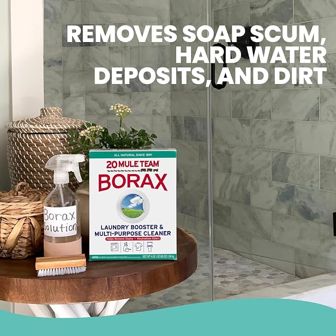 Borax 20 Mule Team Detergent Booster, 65 Oz.