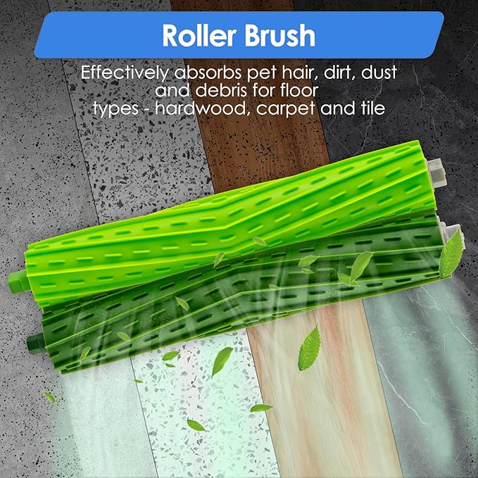 (13 Pack) Max 705 Combo Replacement Parts Compatible with iRobot Max 705 Combo Robot Vacuum, 2 Roller Brushes, 1 Roller Mop, 3 HEPA Filters, 3 Dust Bags, 4 Side Brushes, Accessories Kit