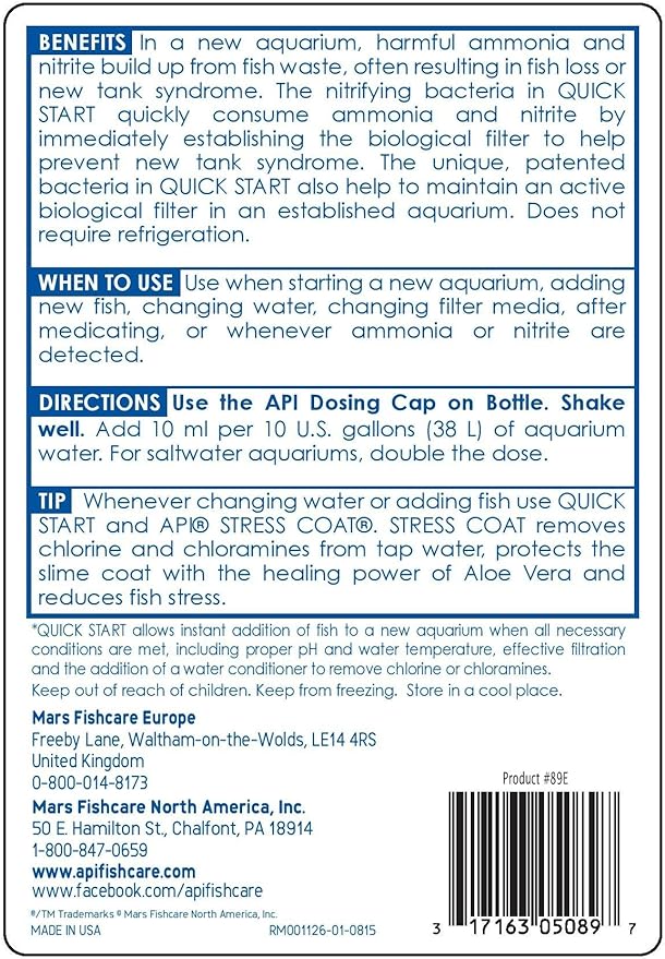 API Aquarium Cleaning and Water Care Solutions Bundle