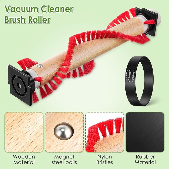 Landhoow 24 Pcs Vacuums Brush Roller Compatible with Oreck XL Upright Cleaner, Upright Vacuum Belt & Bag, Cleaner Replacement Parts