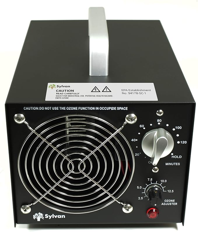 Sylvan Commercial Ozone Generator Machine 12500mg/hr Adjustable Ozone Output