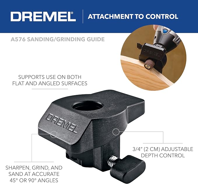 Dremel 4300-5/40 Rotary Tool Kit with LED Light - 5 Attachments & 40 Accessories - Ideal for Grinding, Cutting, Wood Carving, Sanding, and Engraving