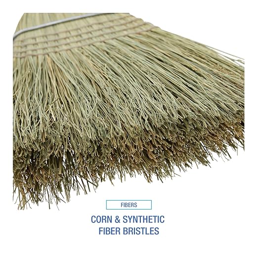 Boardwalk BWKBR10001 100% Corn Warehouse Brooms, 60", Black/Natural (Case of 6)