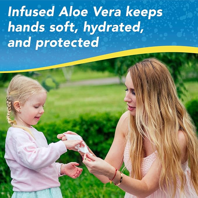 Hand Sanitizer - 400ct Antibacterial Hand Wipes, Lemon Scent Wet Wipes with Aloe Vera, Bulk Size in Reusable Dispensing Bucket, Pack of 2