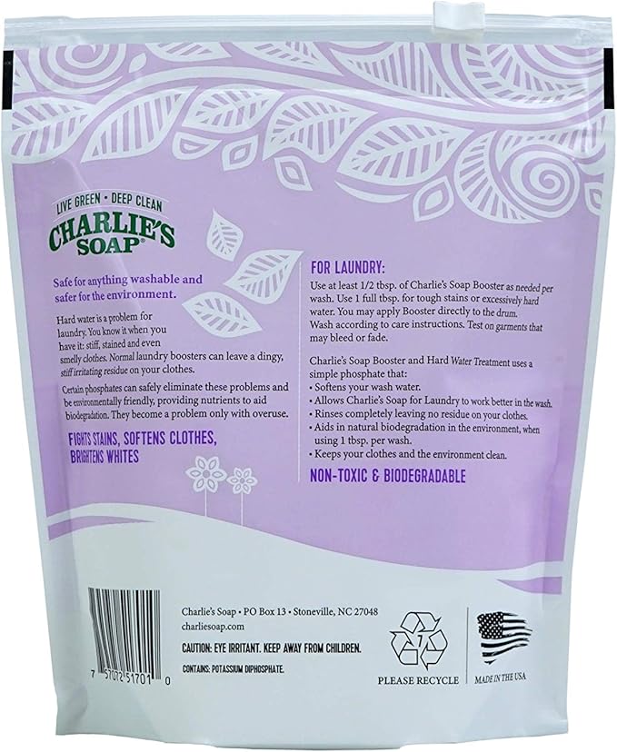 Charlie's Soap - Laundry Booster and Hard Water Treatment (6-Pack)