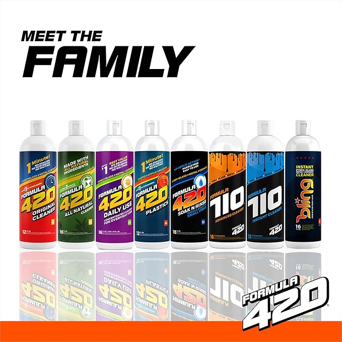 Formula 420 Glass Metal Ceramic Pipe Cleaner 12 Oz. 3 Pack