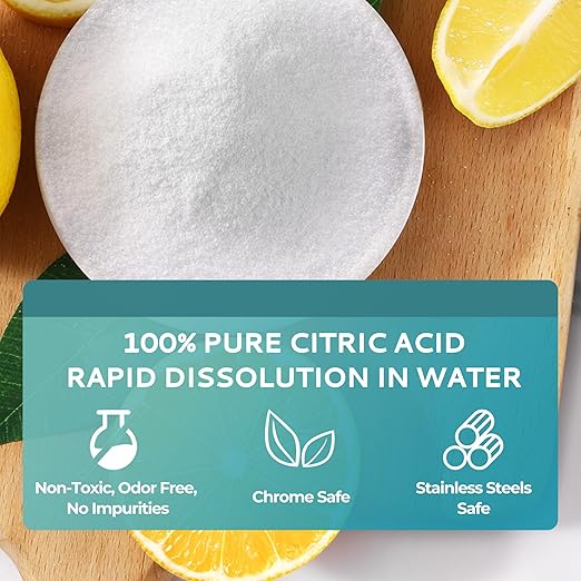 EUHOMY Ice Maker Cleaner & Descaler | 24 Use & Individually Packed | Ice Machine Cleaner with Organic Citric Acid Descaling Powder, Ideal for All Brands