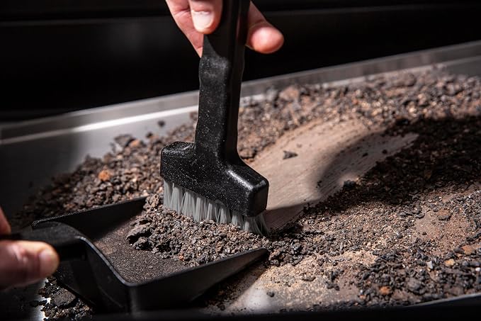 Broil King 65900 Brush Scraper Kit Pellet, Black