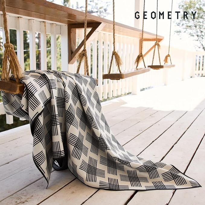 GEOMETRY Micro-Loop Beach Towel – Spring & Summer Collection – Quick-Dry, Sand-Resistant, Ultra-Absorbent Compact Towel for Beach & Travel (Earth and Sea)