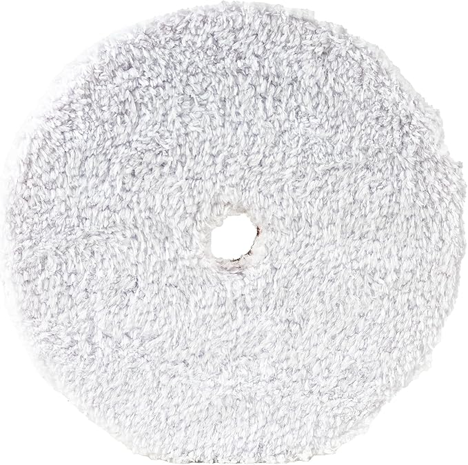 Lake Country 6.5" HDO Light Cutting Microfiber One-Step Pad (2-Pack) for Random Orbital Polsiher. Fits 6" Backing Plate