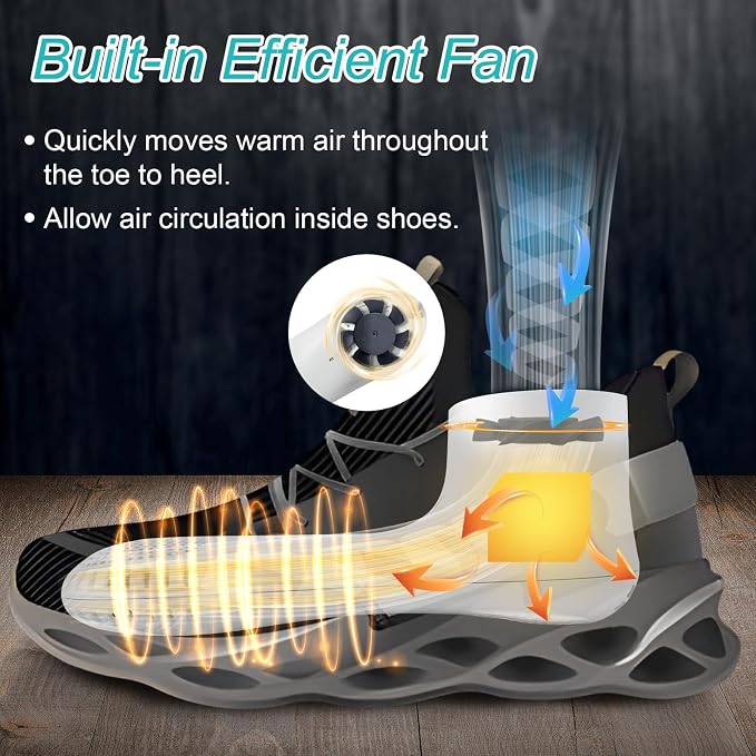 Home Care Wholesale Shoe Dryer and Deodorizer with Timer - Shoes Boots Socks Gloves Dryer Warmer, No Noise | Strong Wire | US Plug