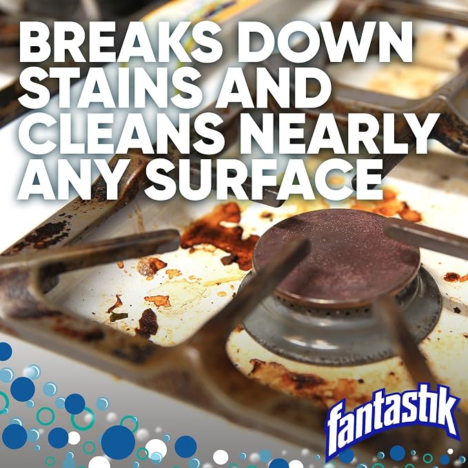 Fantastic Multi Surface Degreaser 32 Fl Oz, Herbal Scent, bundled with Micro Fiber Cloth