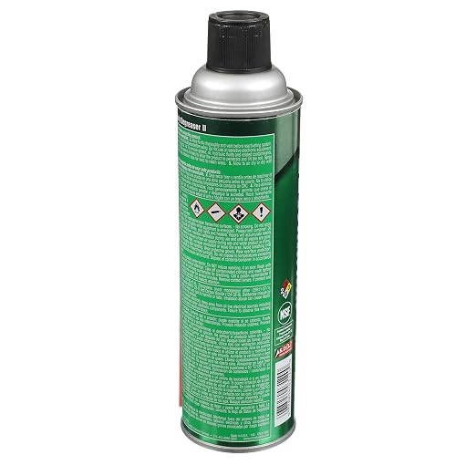 CRC 3120 Heavy Duty Degreaser II, 15 oz Aerosol Can, Clear/White
