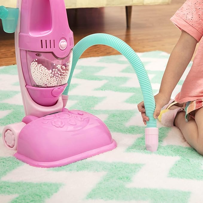 Battat – Play Circle – House Cleaning Set for Kids – Toy Vacuum – Hand Vacuum for Toddlers – Pretend Play – 3+ Years