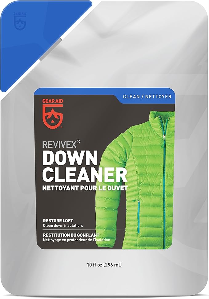 GEAR AID Revivex Durable Water Repellent (DWR) Spray for Waterproofing, Restoring Performance on Nylon Jackets, Gore-TEX, Paddle, Snow and Camping Gear, Various