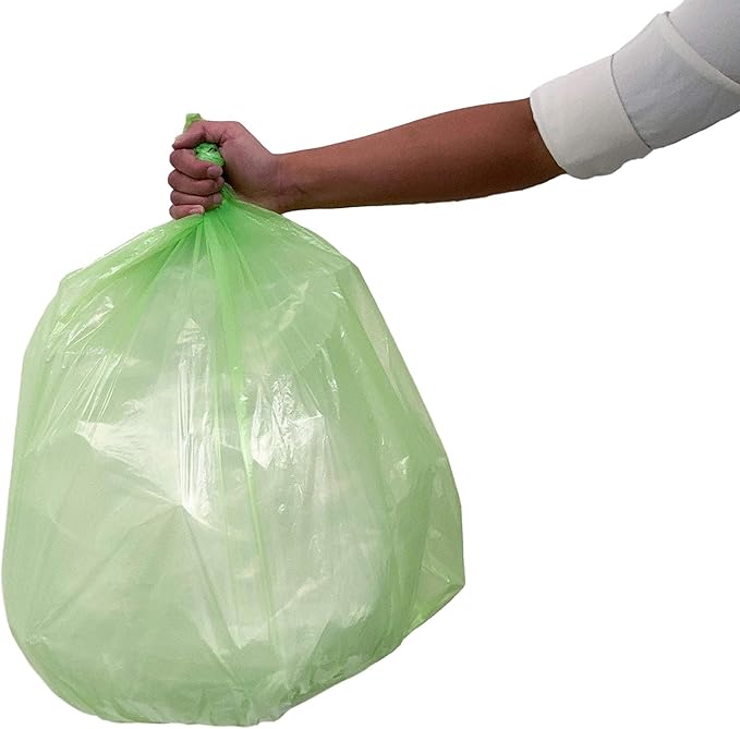 Reli. Biodegradable 13 Gallon Trash Bags | 100 Count | ASTM D6954 | Green | Eco-Friendly | Oxobiodegradable Under Certain Conditions (See Product Description)